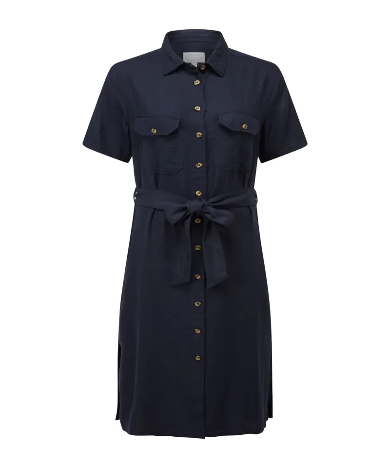 Schoffel Women's Daisy Linen Dress Navy-1