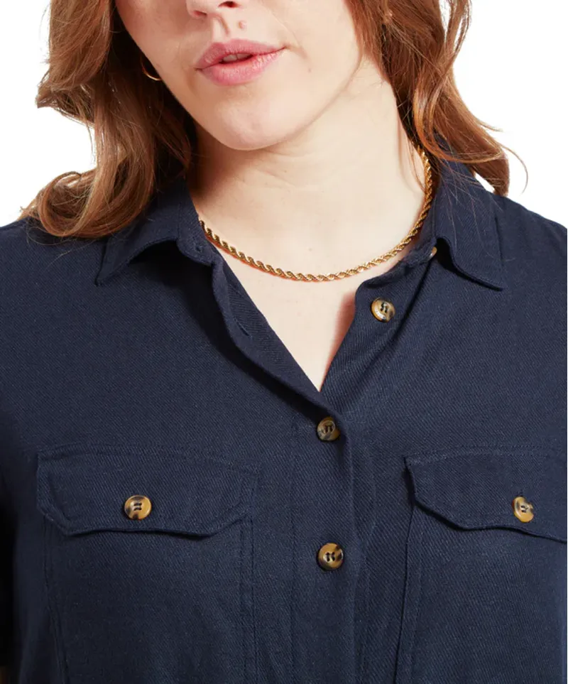 Schoffel Women's Daisy Linen Dress Navy-5