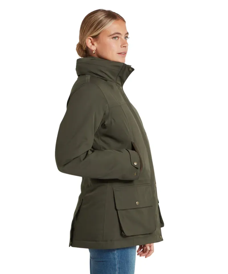 Schoffel Women's Langton Country Coat Dark Woodland-3