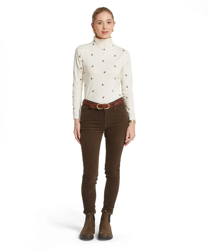 Schoffel Women's Malham Top - Khaki Green Pheasant-2