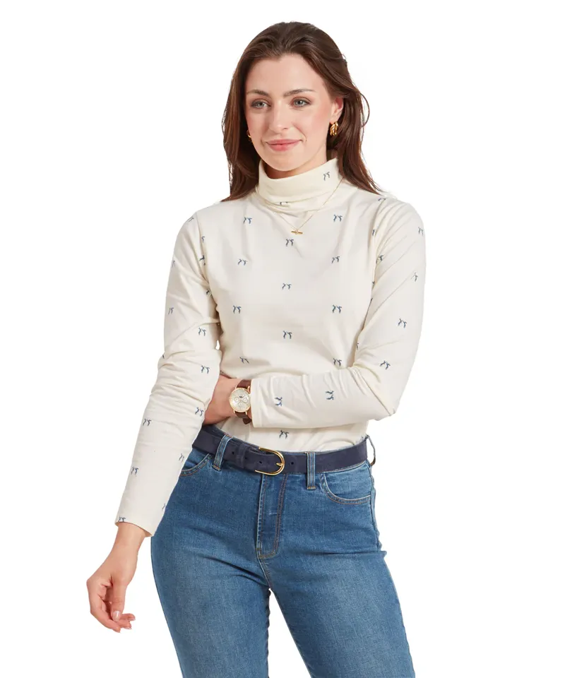 Schoffel Women's Malham Top Vintage Navy Hare