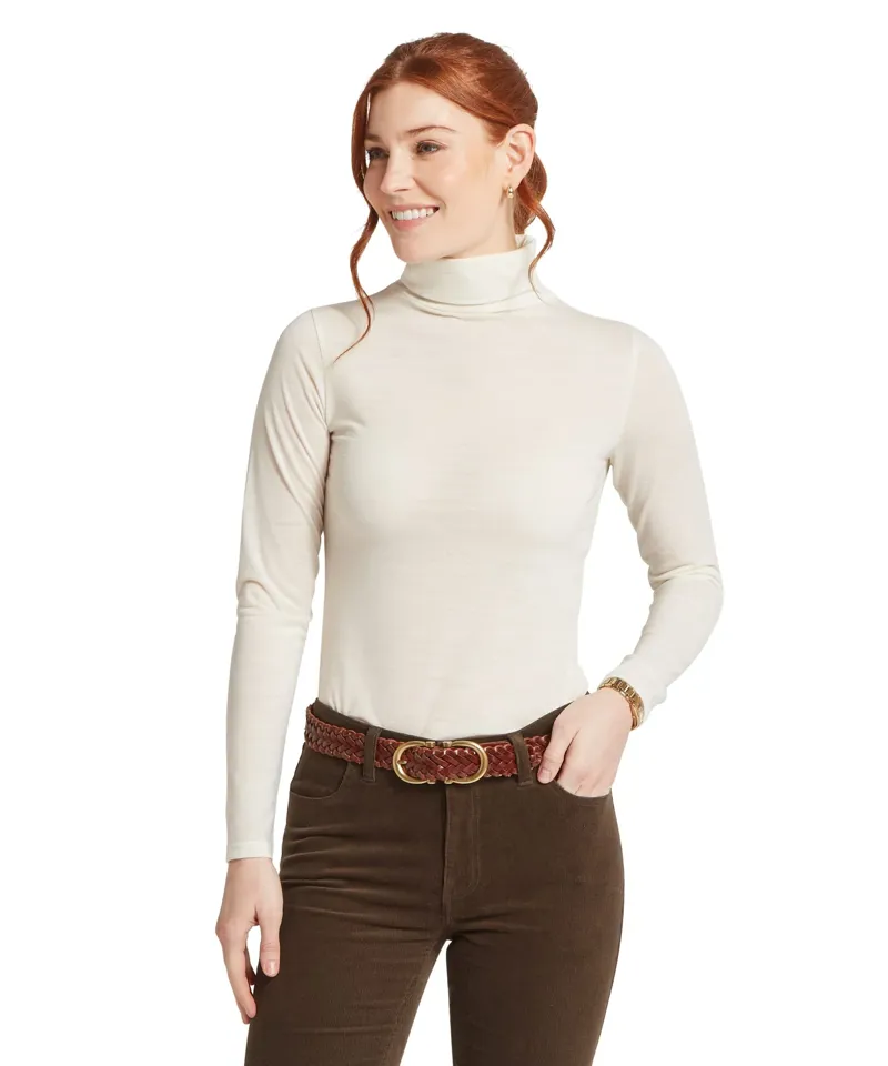 Schoffel Women's Malton Merino Top - Soft White-1