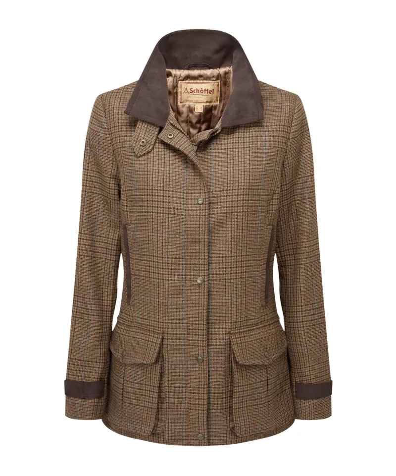 Schoffel Women's Murra Tweed Coat - Teviot Tweed