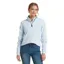Schoffel Women's Polperro Pima Cotton 1/4 Zip Blue Water