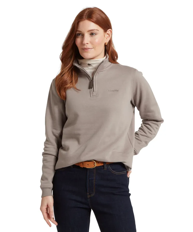 Schoffel Women's Sennen Cove Sweatshirt - Mushroom-2