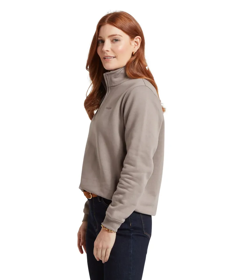 Schoffel Women's Sennen Cove Sweatshirt - Mushroom-3