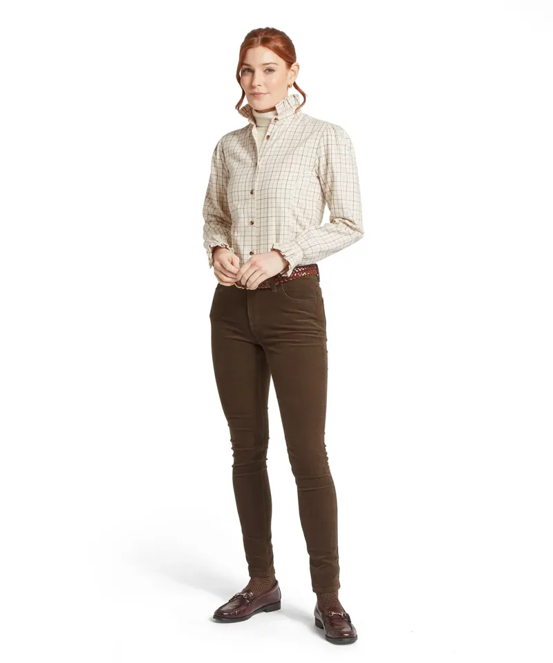 Schoffel Women's Sheringham Shirt - Beetroot Check-2