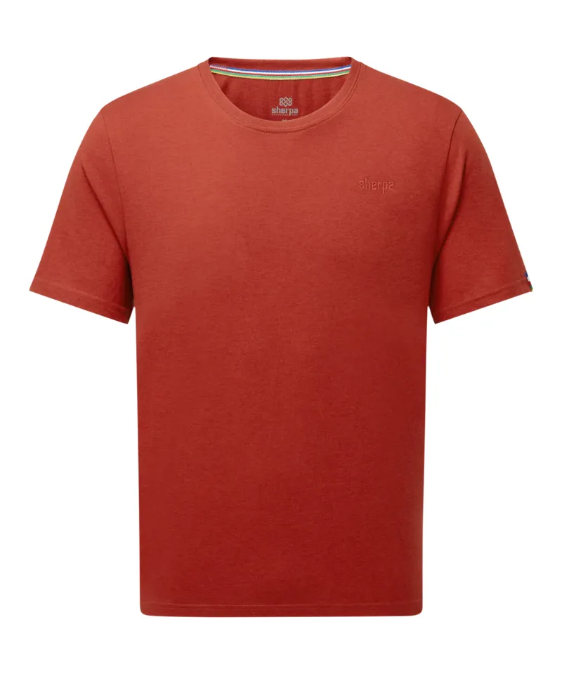 Sherpa Men's Bali Tee - Rust