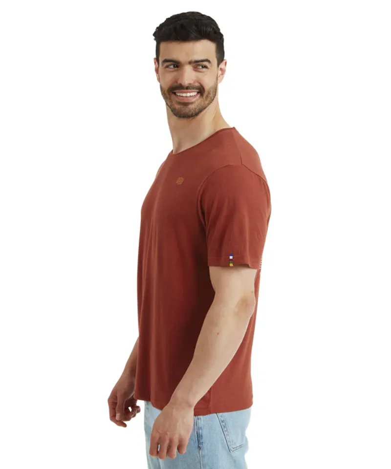 Sherpa M's Bali Terrain Tee Rust-1