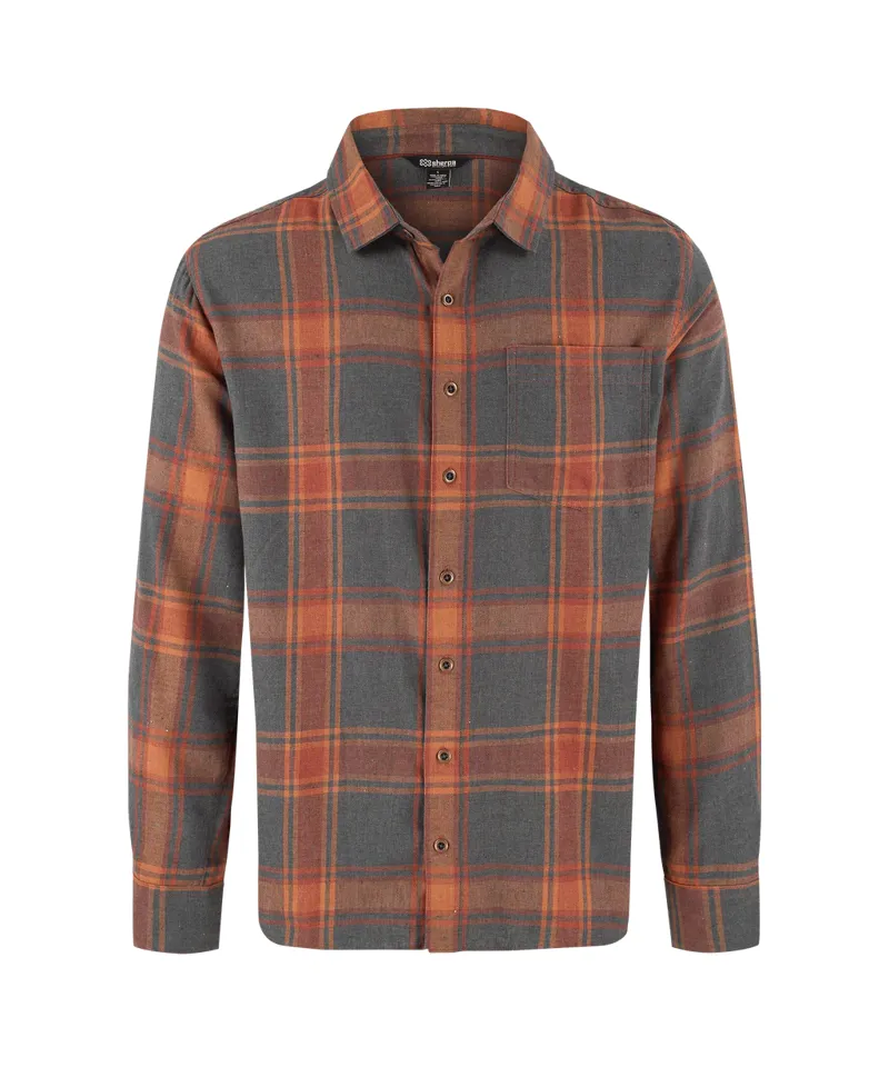 Sherpa Men's Batsa L/S Shirt Clay Red Plaid