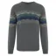 Sherpa Men's Daya Eco Crew Neck Jumper Kharani Grey