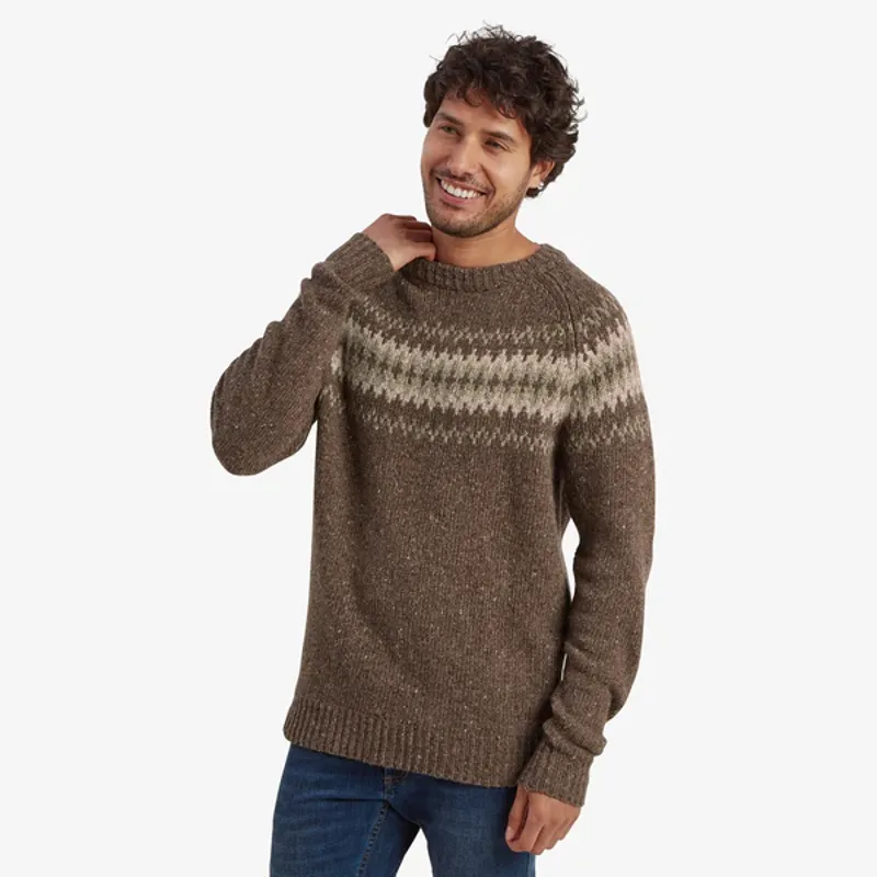 Sherpa M's Dumji Sweater Cappuccino Multi