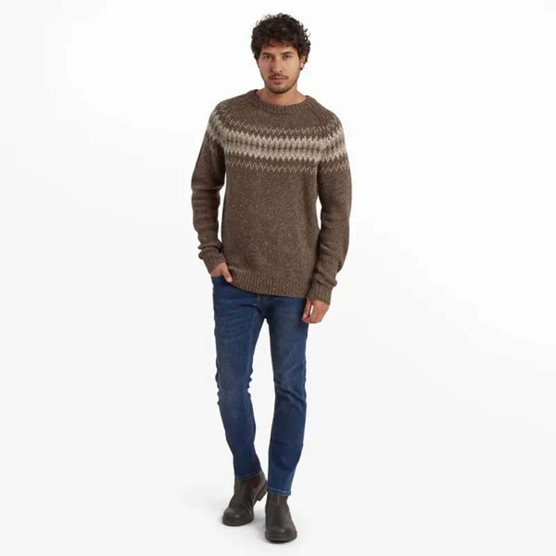Sherpa M's Dumji Sweater Cappuccino Multi-2