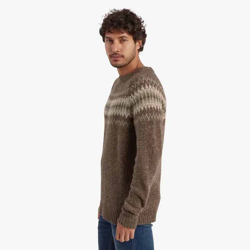 Sherpa M's Dumji Sweater Cappuccino Multi-1