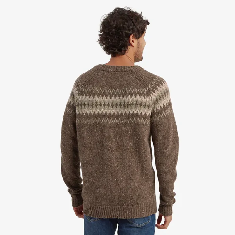 Sherpa M's Dumji Sweater Cappuccino Multi-3