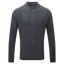 Sherpa Men's Ranga Button Mock Neck Rathee Blue