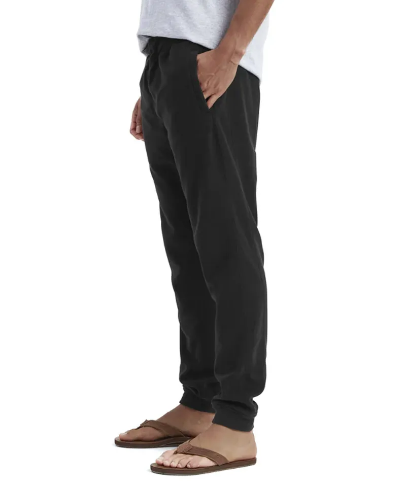 Sherpa Men's Rolpa Eco Fleece Jogger Black-3