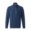 Sherpa Men's Rolpa Eco 1/2 Zip Fleece Rathee Blue