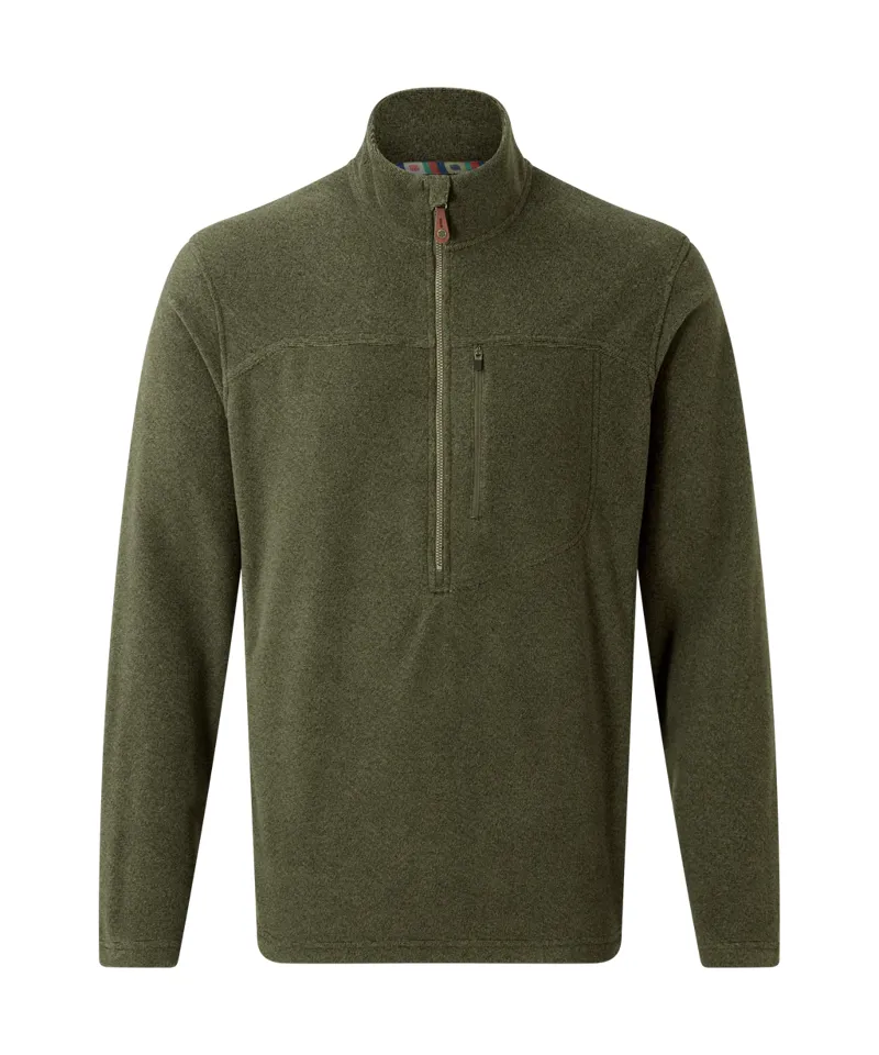 Sherpa Men's Rolpa Eco 1/4 Zip Evergreen-1