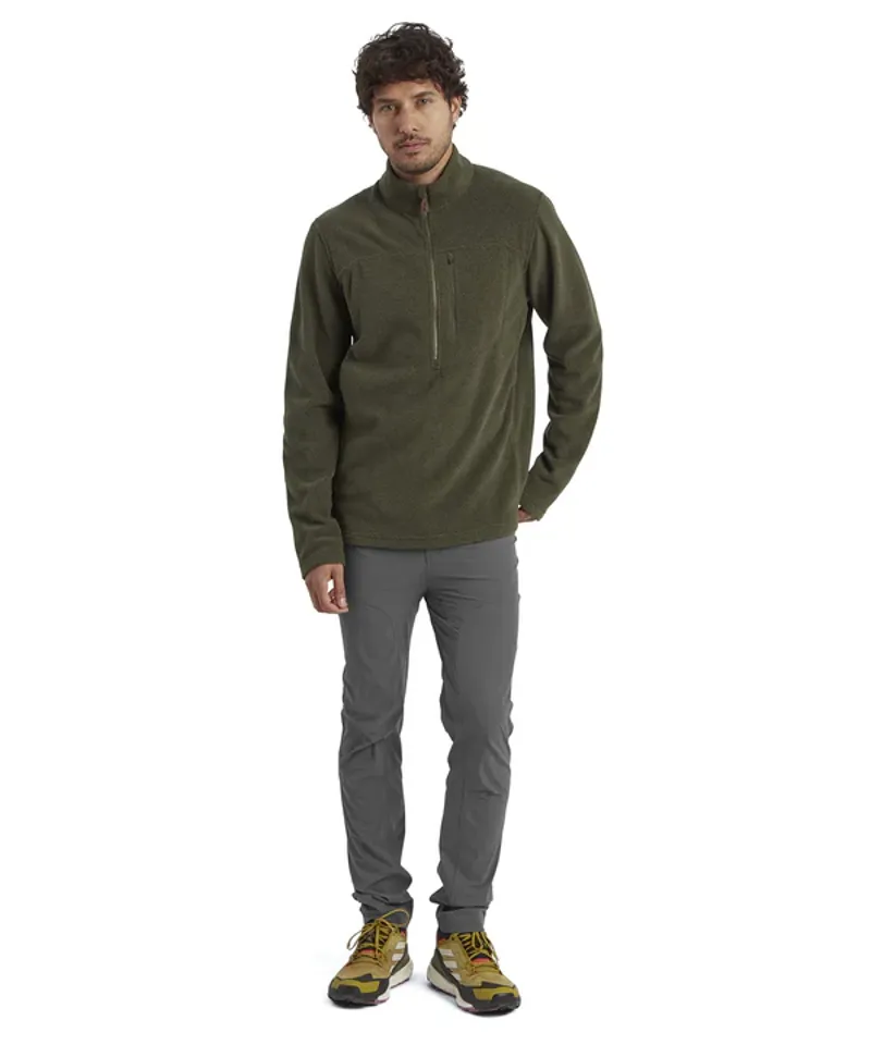 Sherpa Men's Rolpa Eco 1/4 Zip Evergreen-2