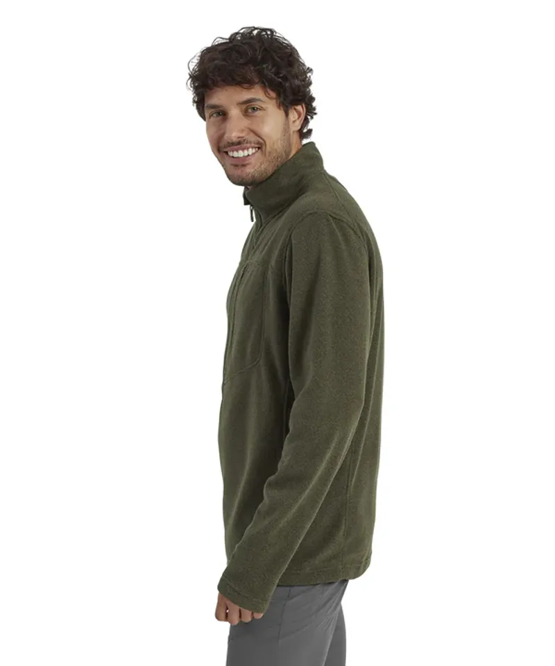 Sherpa Men's Rolpa Eco 1/4 Zip Evergreen-3