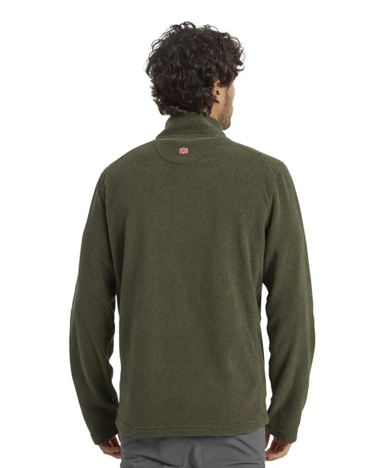 Sherpa Men's Rolpa Eco 1/4 Zip Evergreen-4