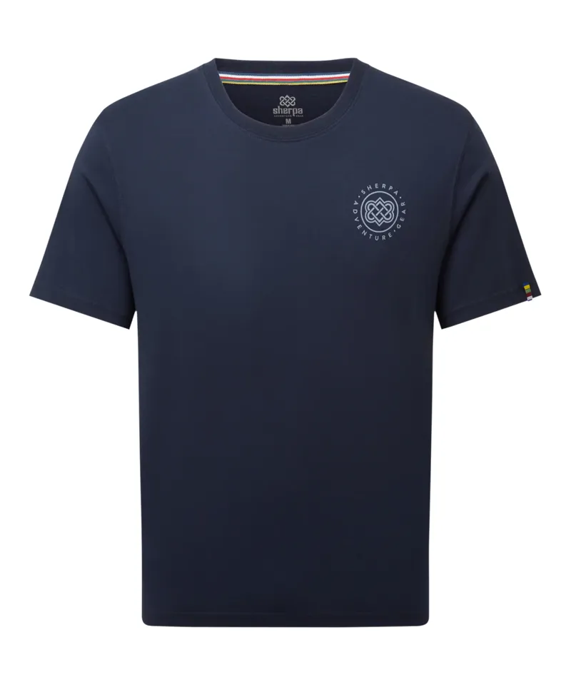 Sherpa Men's Summit Tee Rathee Blue