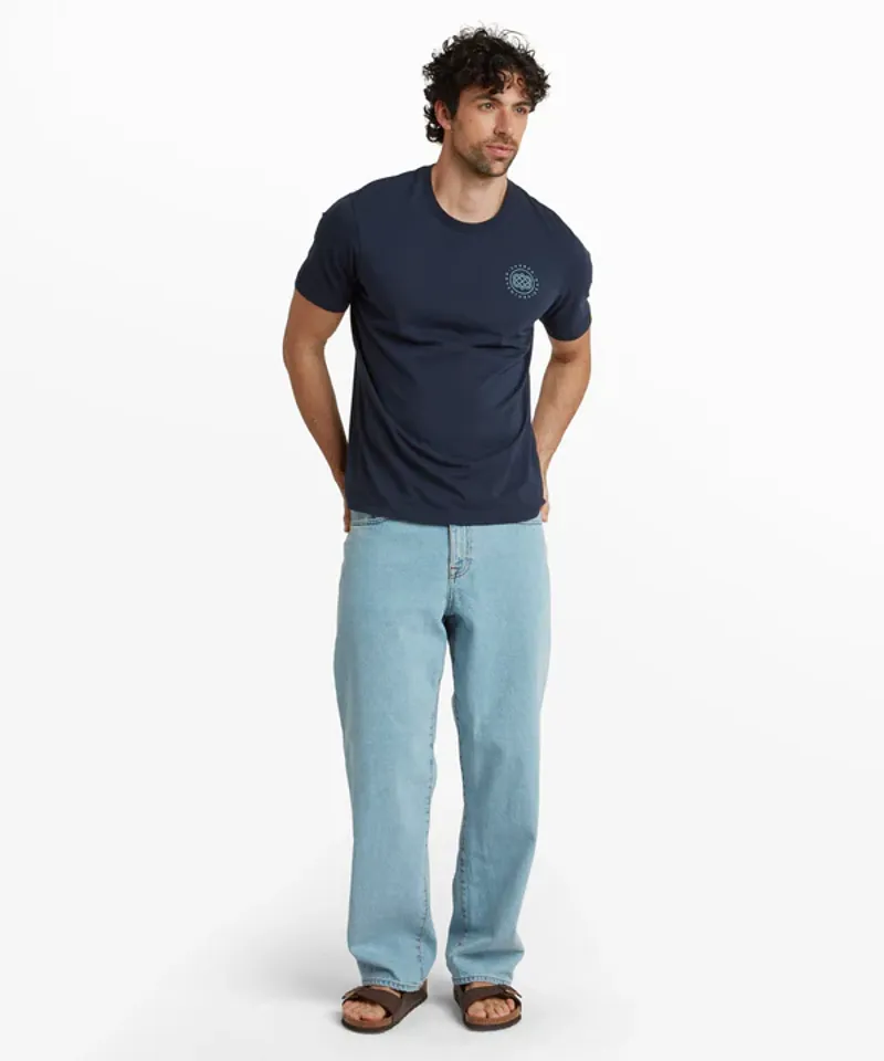Sherpa Men's Summit Tee Rathee Blue-2