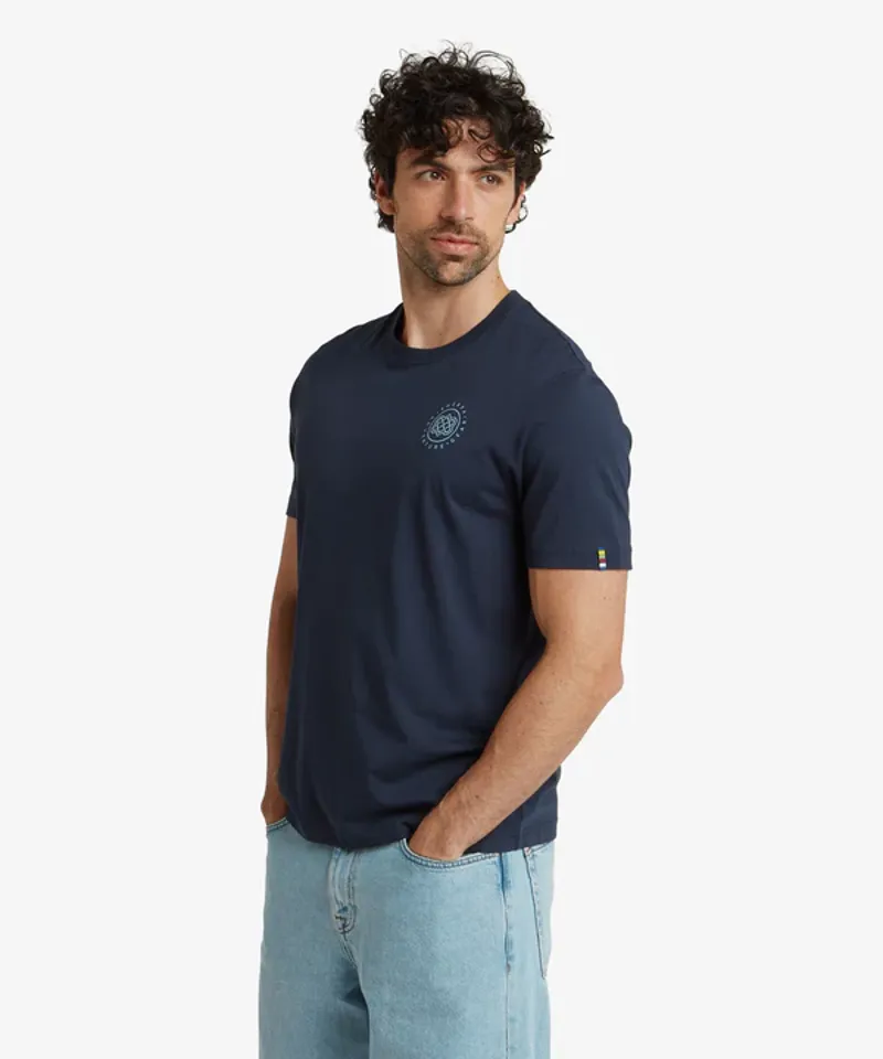 Sherpa Men's Summit Tee Rathee Blue-3
