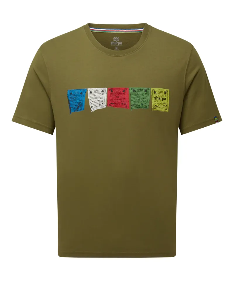 Sherpa Men's Tarcho T- shirt - Moss