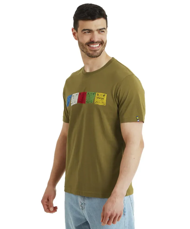Sherpa Men's Tarcho T- shirt - Moss-2