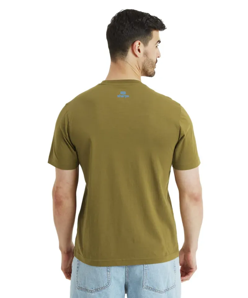 Sherpa Men's Tarcho T- shirt - Moss-3