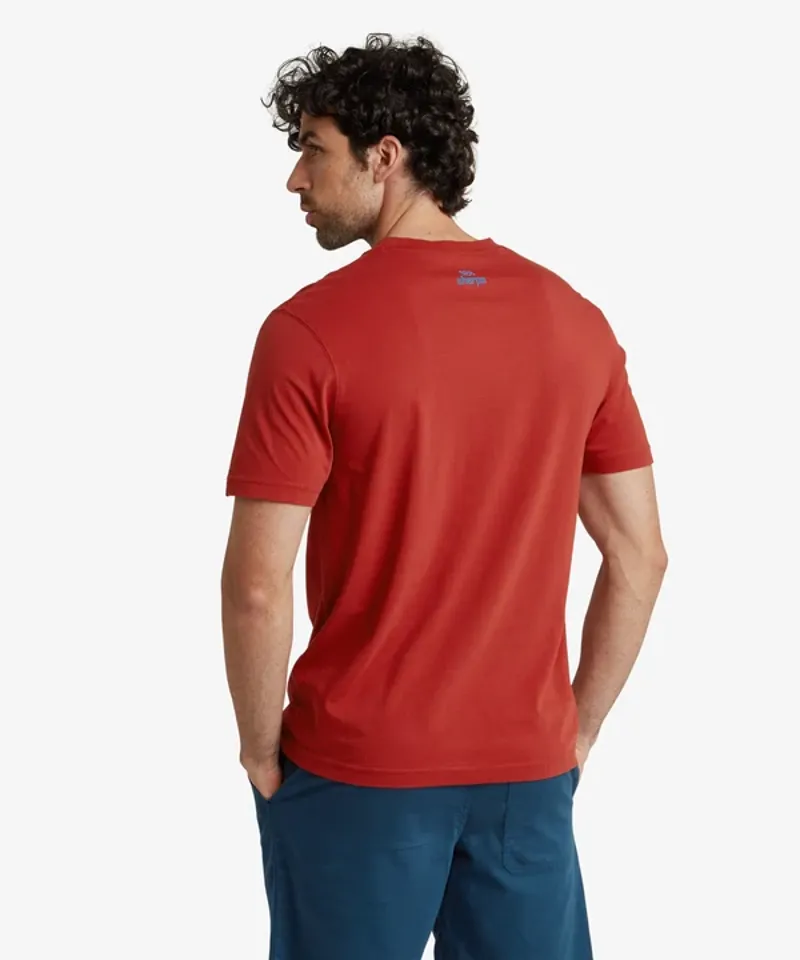 Sherpa Men's Tarcho Tee - Rust-2
