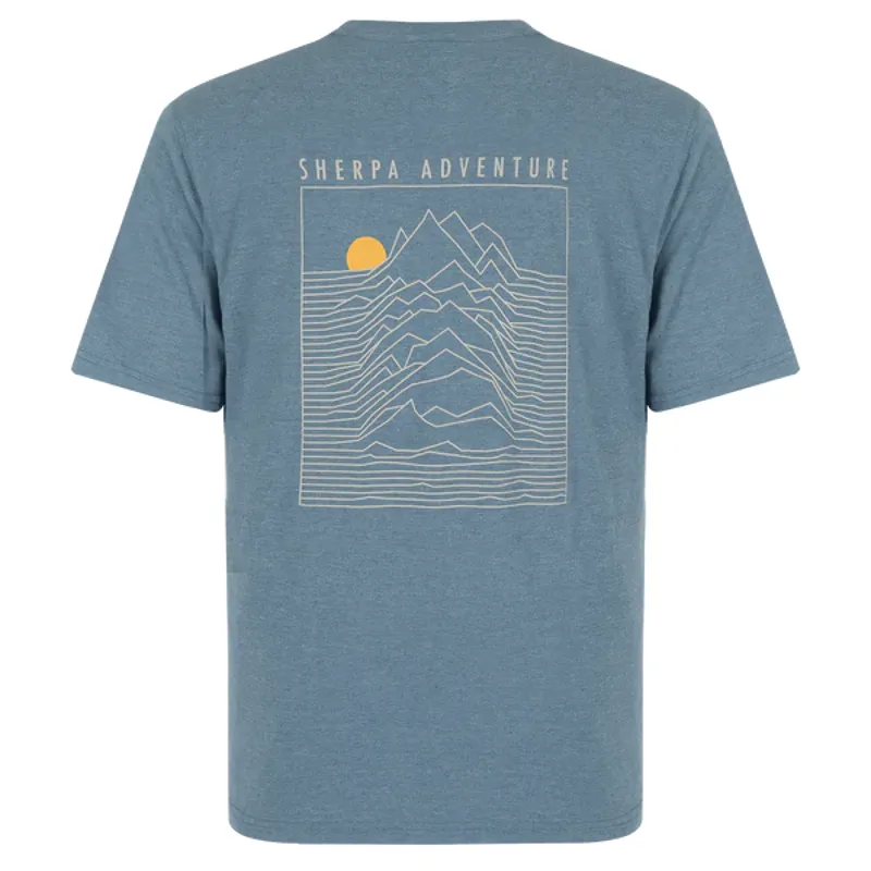Sherpa Men's Terrain Tee Haze-1