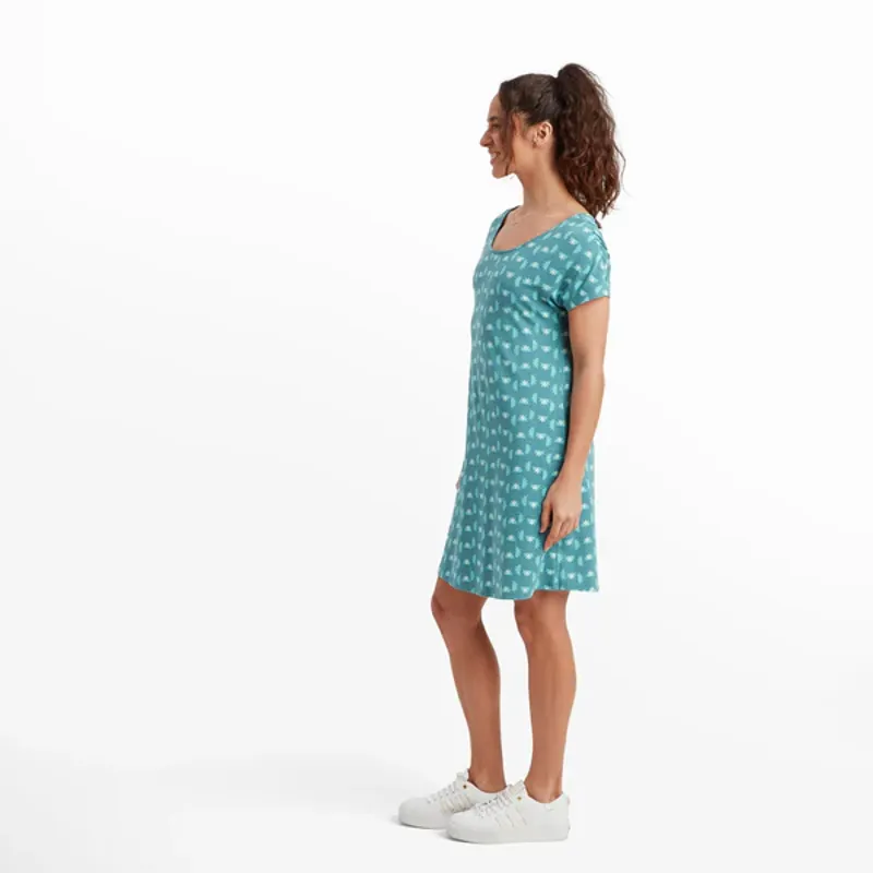 Sherpa W's Padma Tie Back Dress Nepal Star Hydra-1