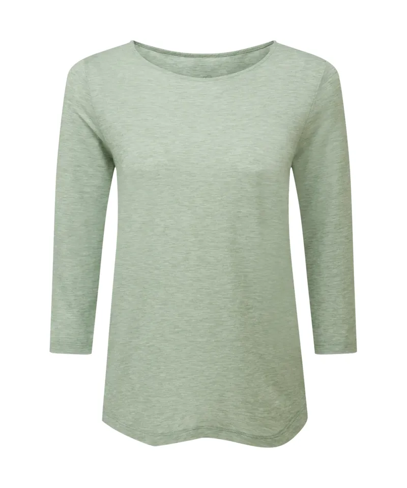 Sherpa Women's Asha 3/4 Sleeve Top - Thyme Crane