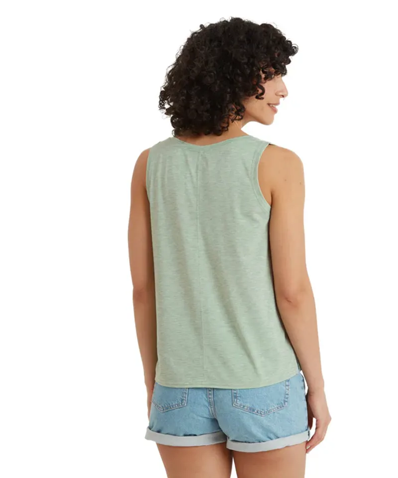 Sherpa W's Asha V-Neck Tank Thyme-3