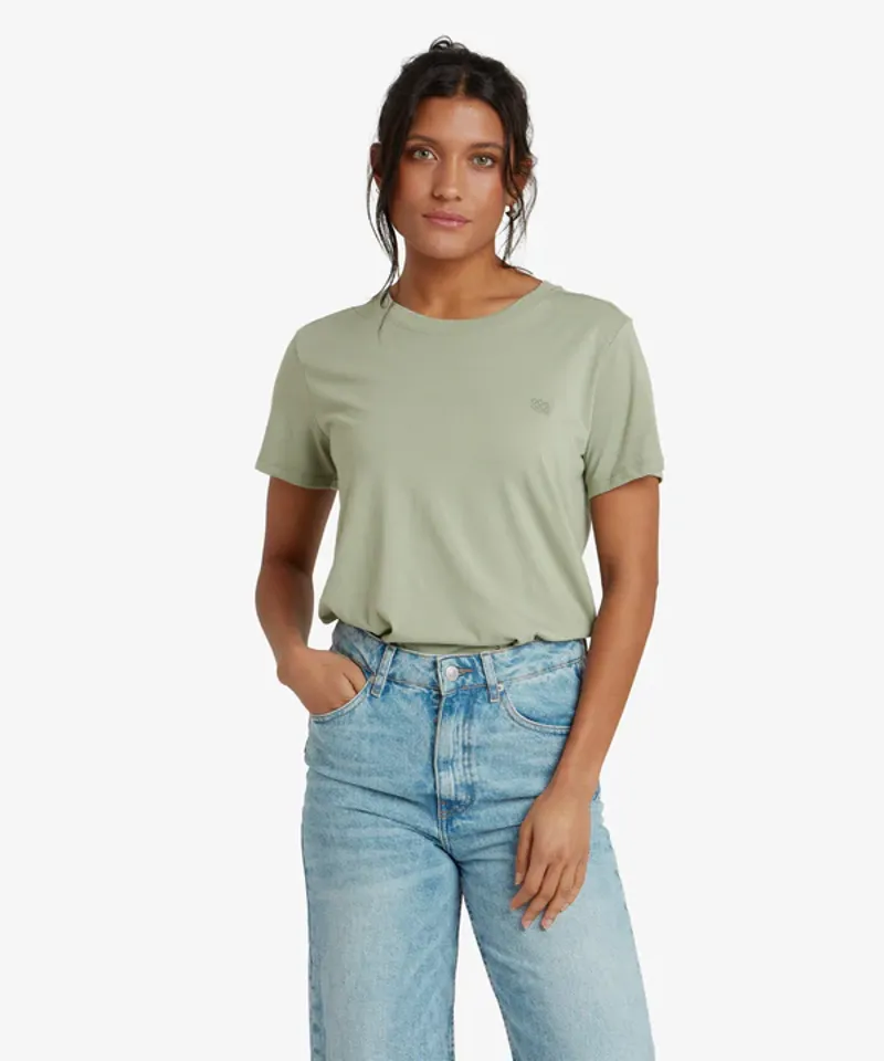 Sherpa W's Bali Tee - Celery-1