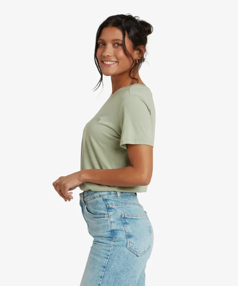 Sherpa W's Bali Tee - Celery-2