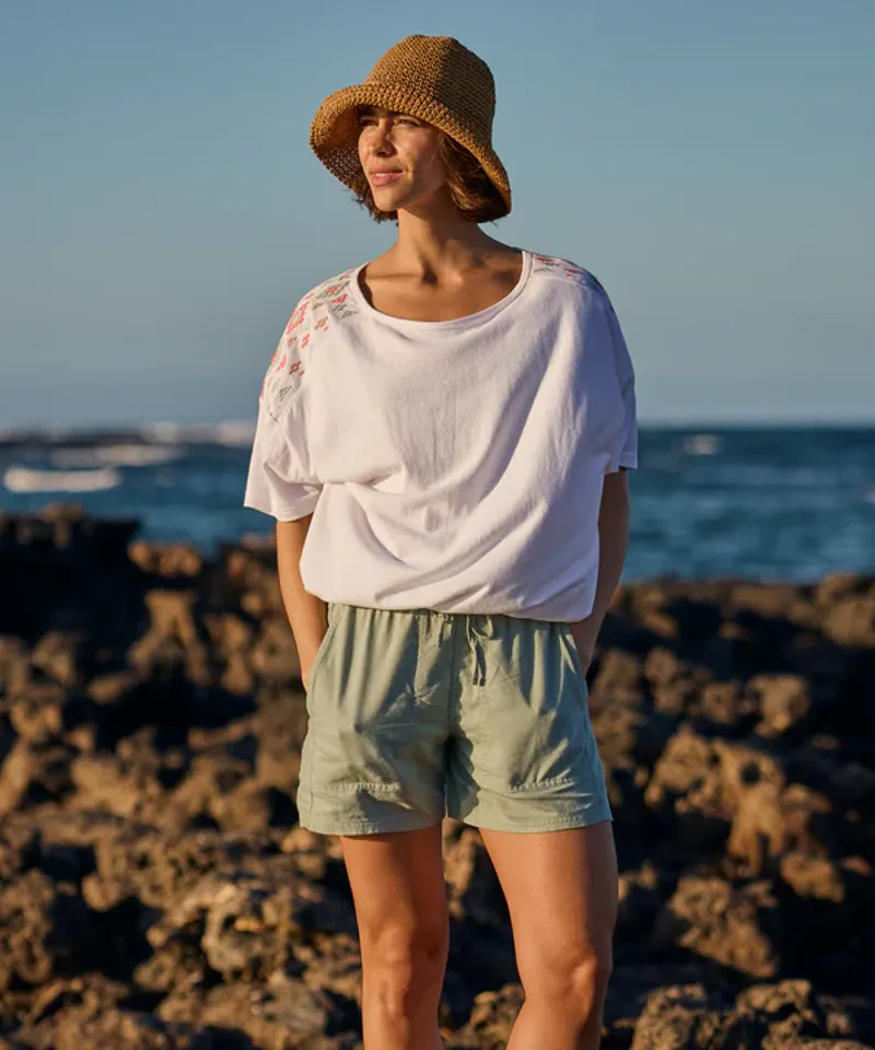 Sherpa Women's Kalindi Top - Katha White-1
