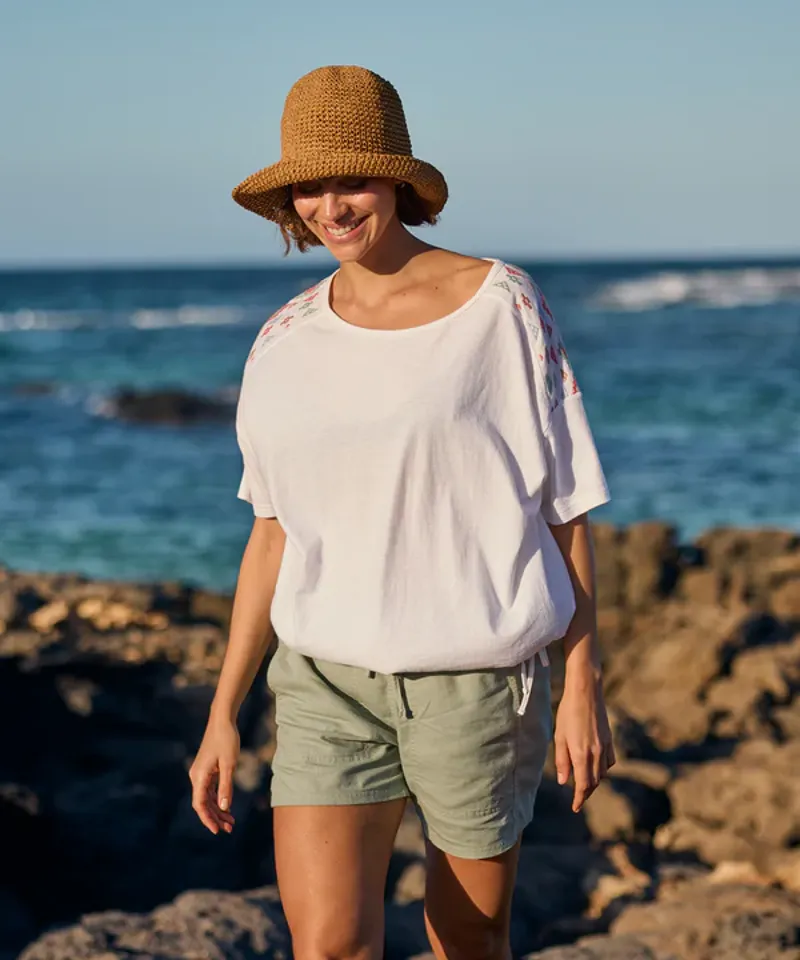 Sherpa Women's Kalindi Top - Katha White-4