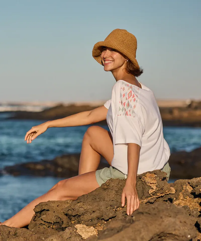 Sherpa Women's Kalindi Top - Katha White-2