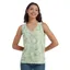 Sherpa W's Neha V-Neck Tank Celery Bhodi Leaf