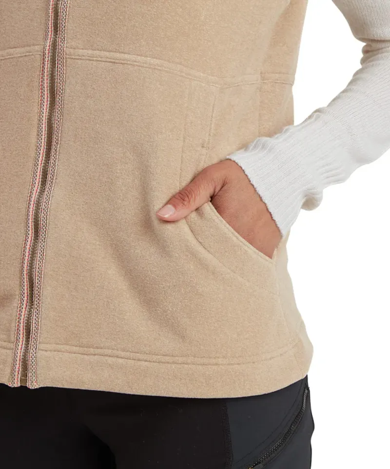 Sherpa Women's Rolpa Eco Fleece Vest - Bardiya Sand-4