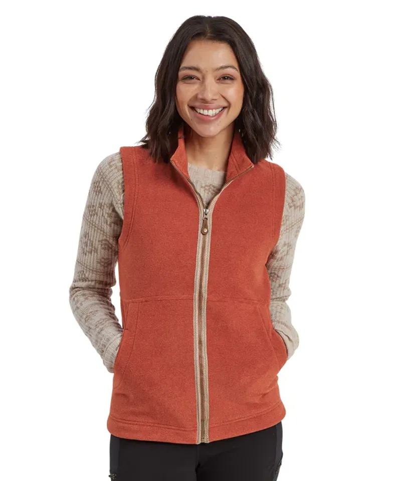 Sherpa Women's Rolpa Eco Vest Rust
