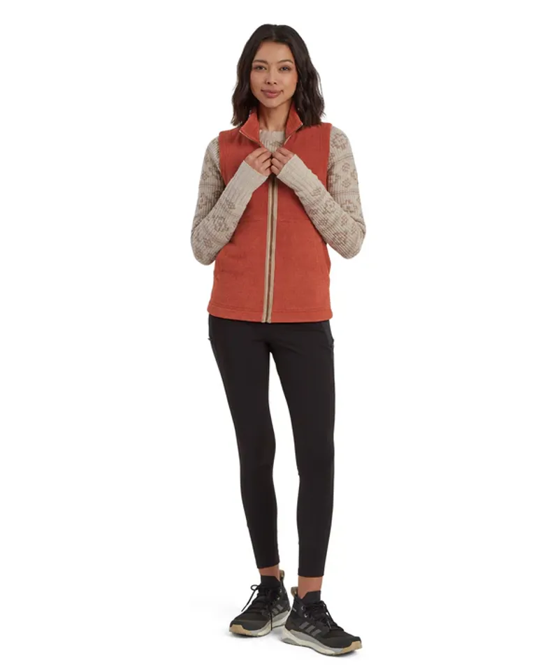 Sherpa Women's Rolpa Eco Vest Rust-2