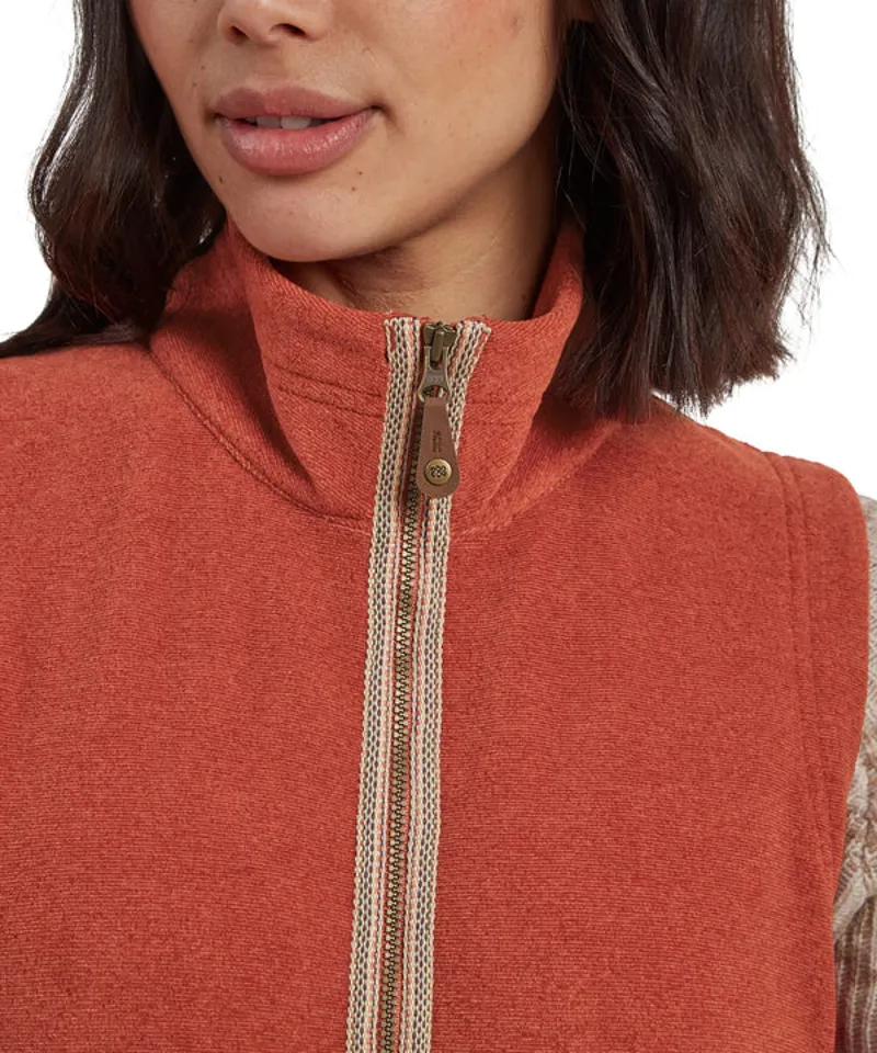 Sherpa Women's Rolpa Eco Vest Rust-6