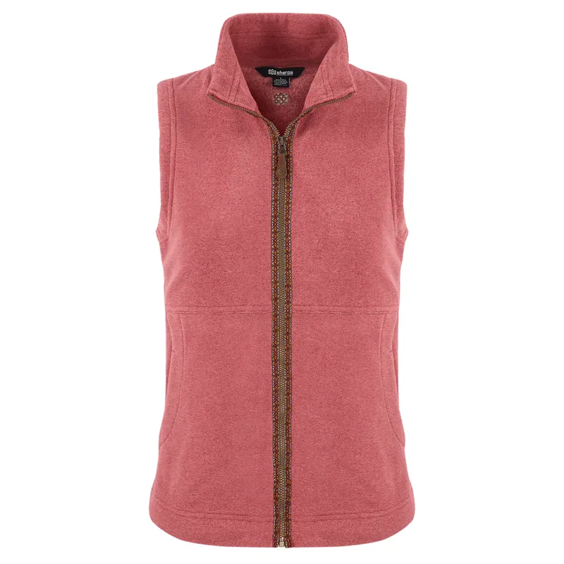 Sherpa Women's Rolpa Eco Vest Mineral Red
