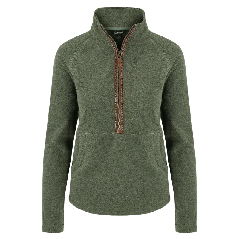 Sherpa Women's Rolpa Eco 1/2-Zip Thyme