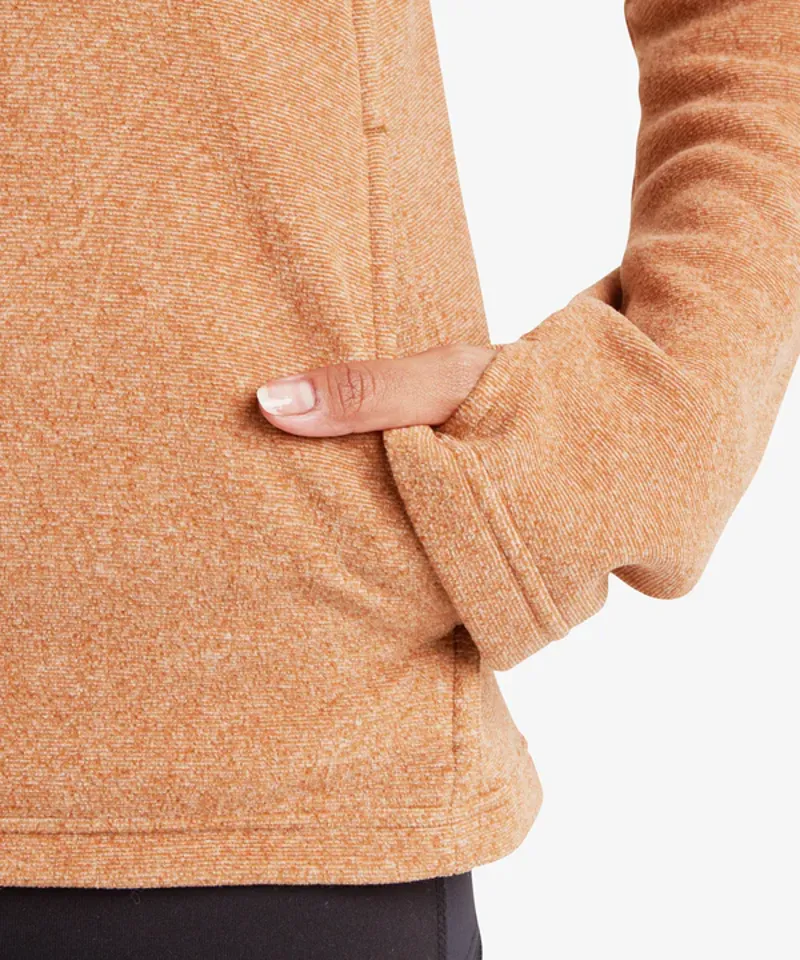 Sherpa Women's Rolpa Eco 1/2-Zip Pullover - Mocha-5
